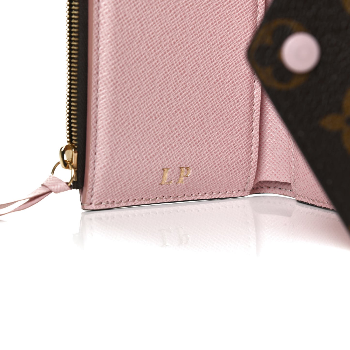 Monogram Victorine Wallet Rose Ballerine
