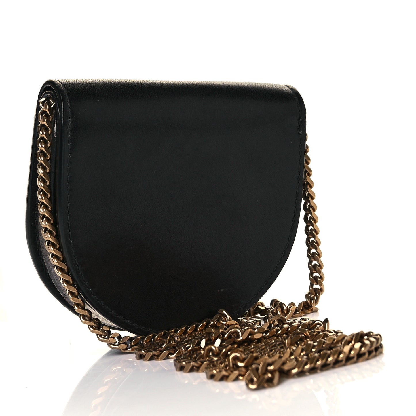 Calfskin Monogram Baby Kaia Crossbody Bag Black