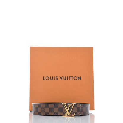 Louis Vuitton Mini Damier Ebene 25mm LV Initiales Belt 90 36 7 of 7