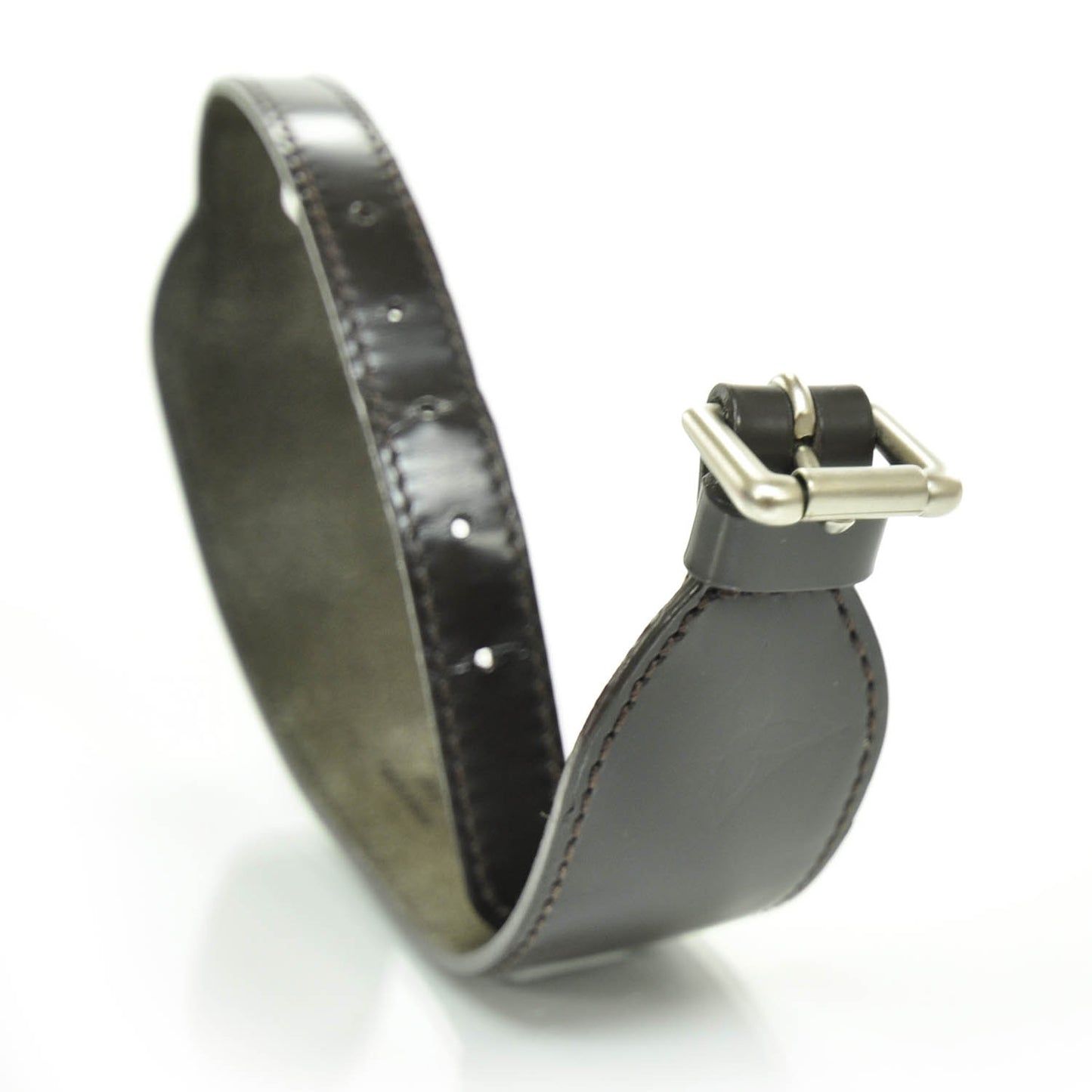 Glace Monogram Wrap Bracelet Cafe Brown