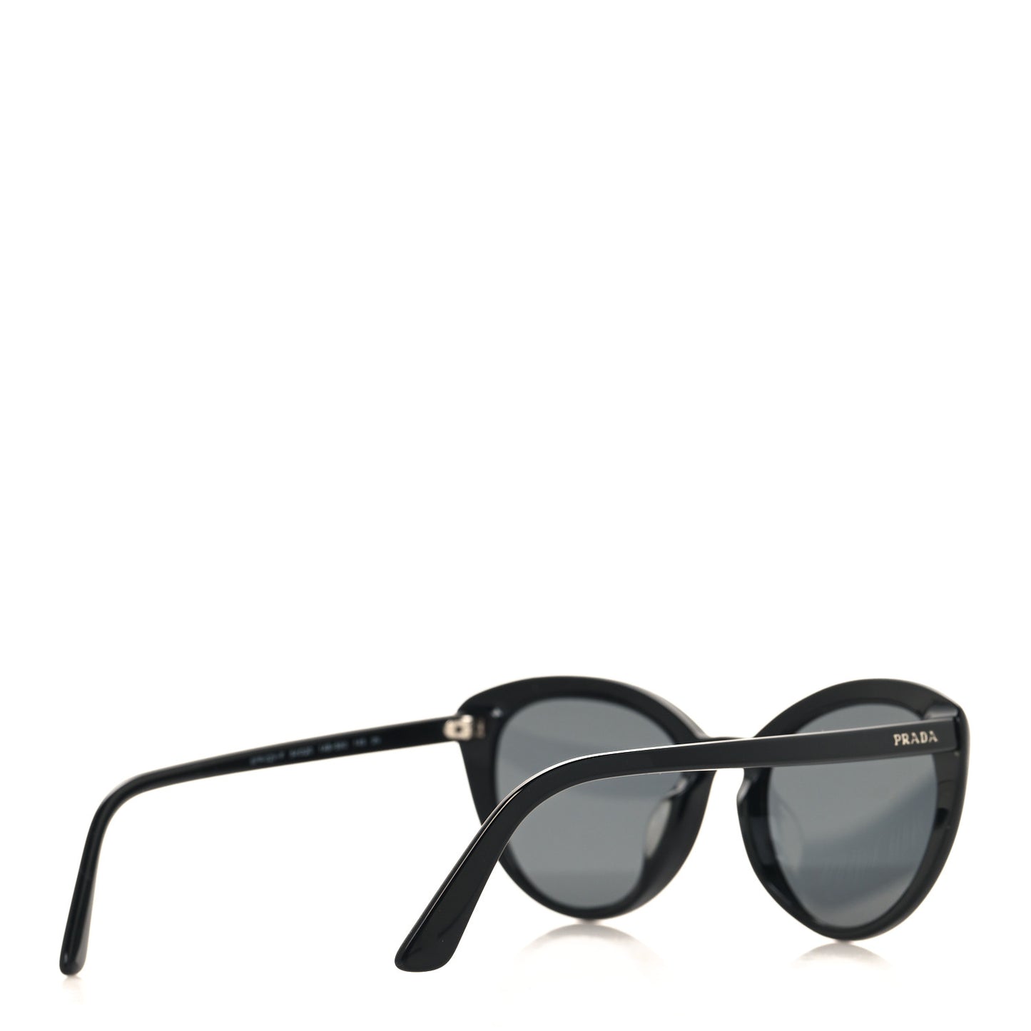 Acetate Cat Eye Sunglasses SPR 02V Black