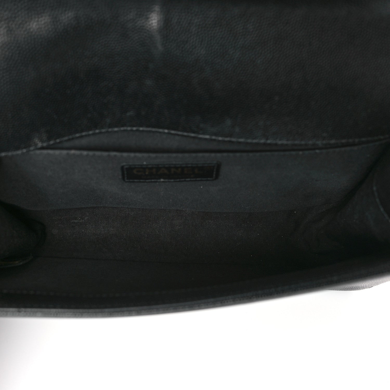Chanel Caviar Quilted Medium Boy Flap Black 5 of 9