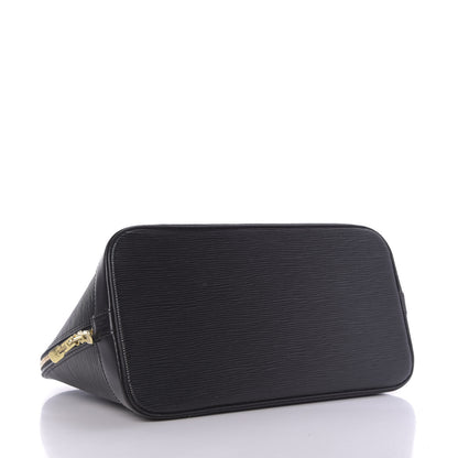 Louis Vuitton Epi Alma PM Black 4 of 9