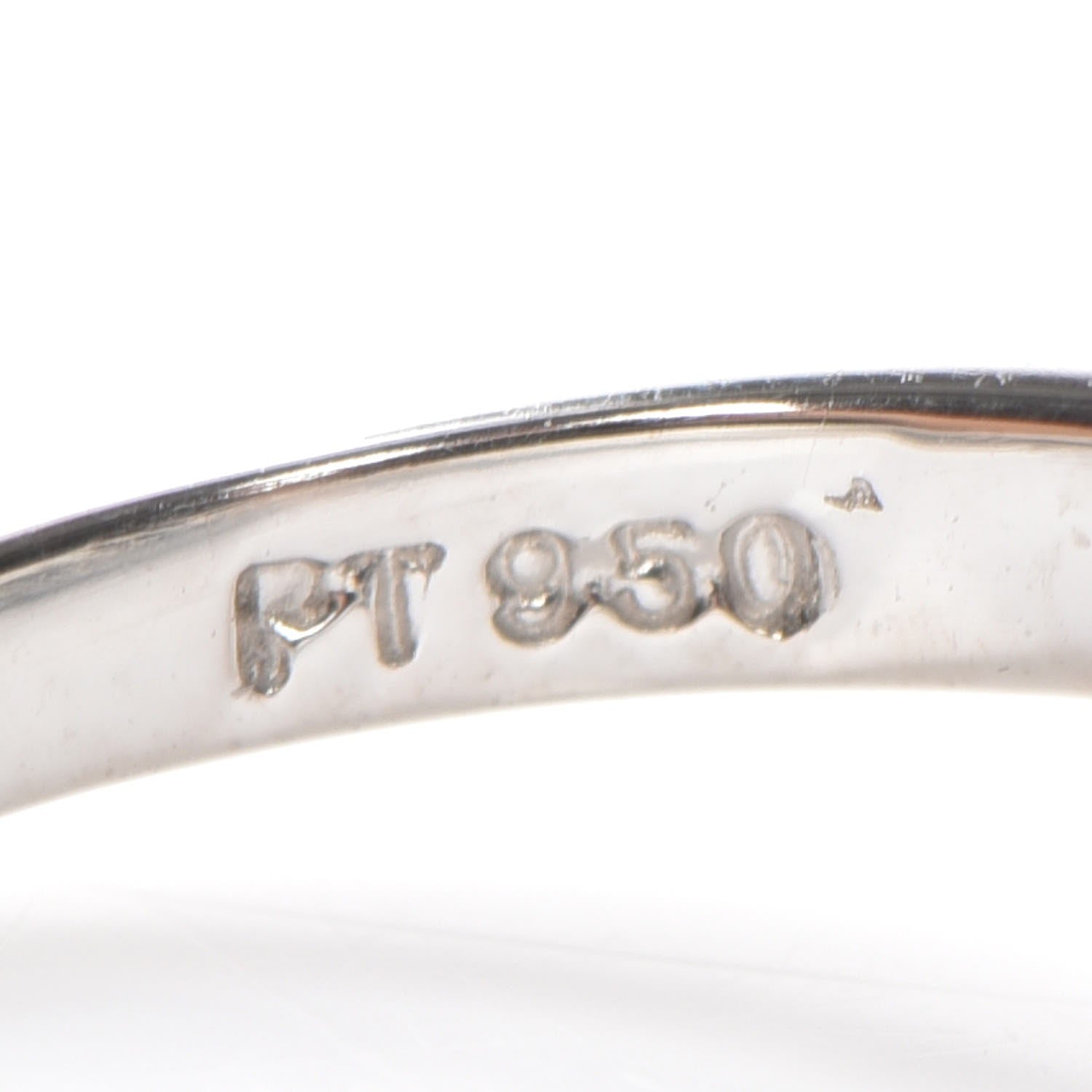 Tiffany Platinum Diamond Flower Ring 4.5 5 of 5