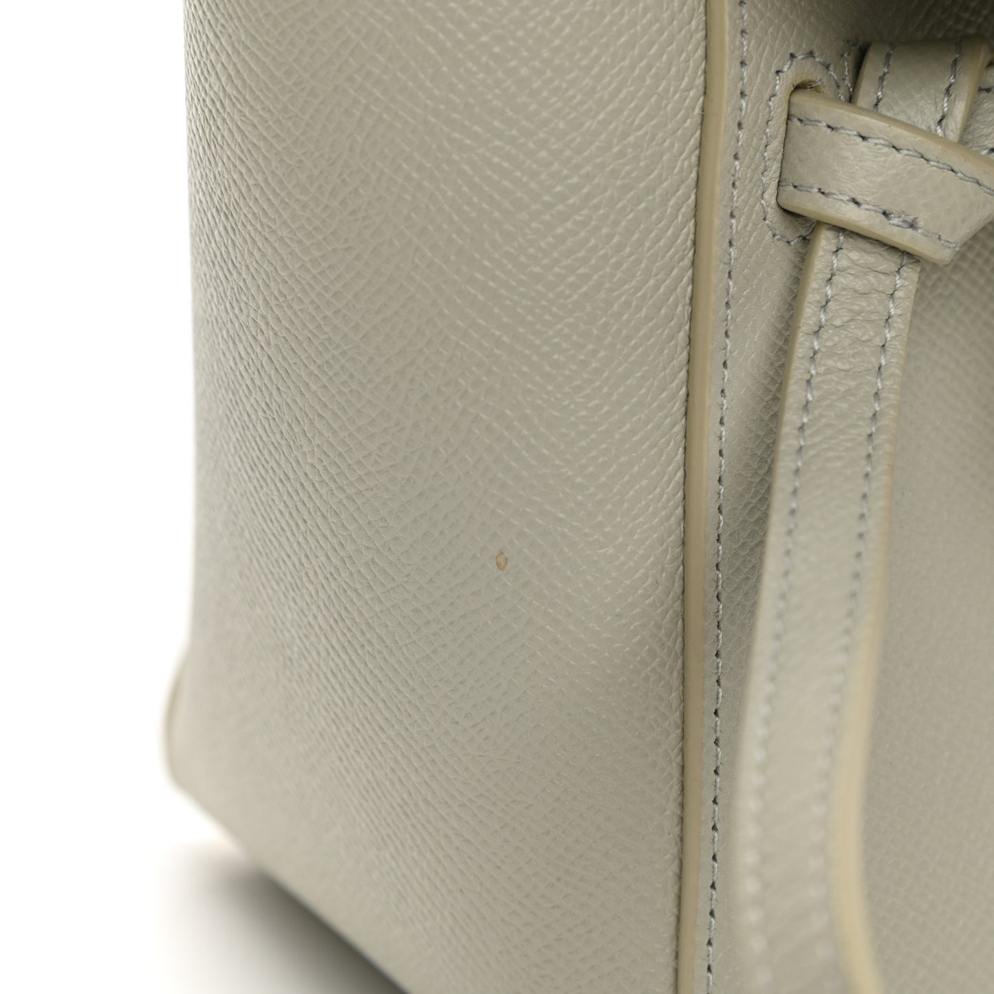 Grained Calfskin Nano Belt Bag Jade