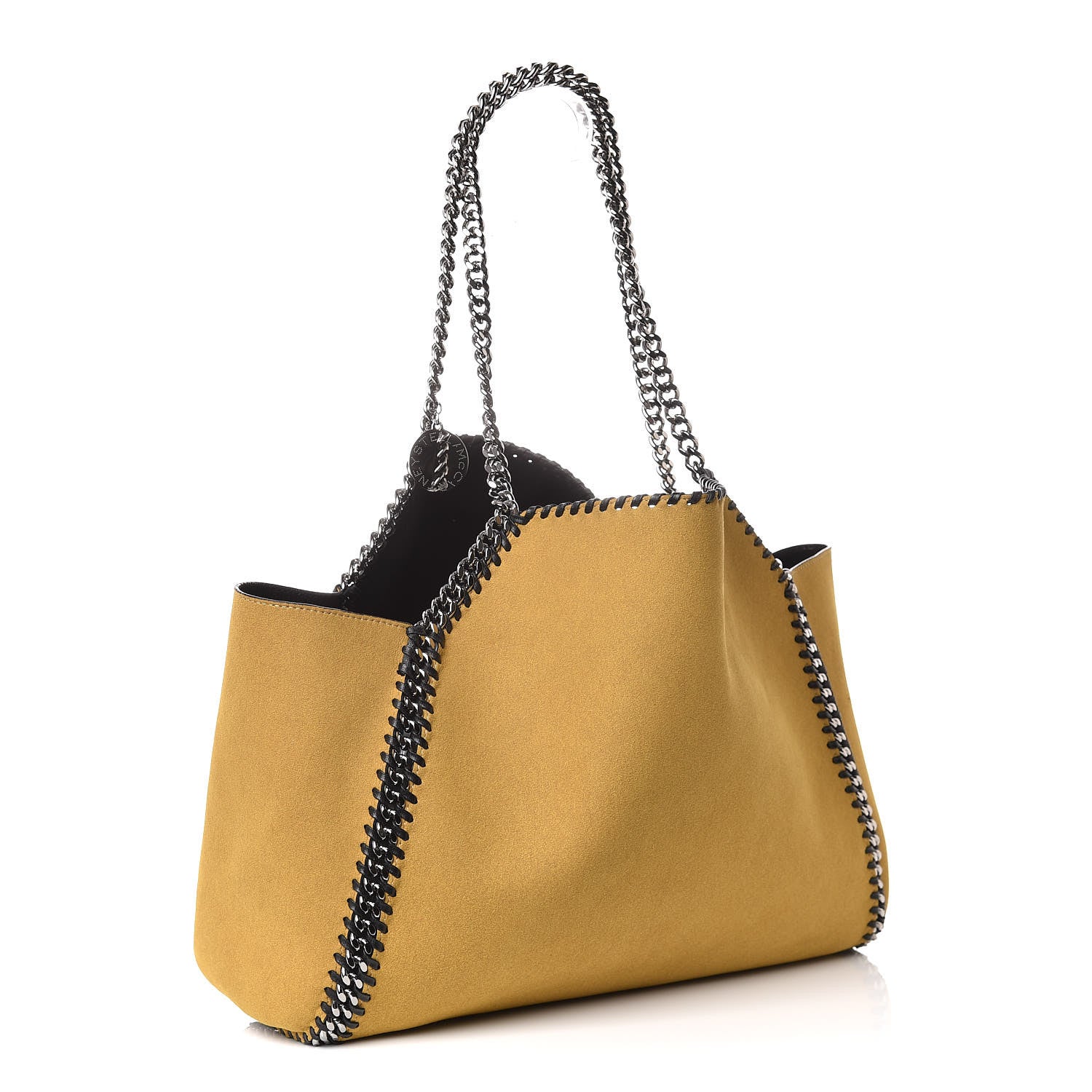 Stella McCartney Shaggy Deer Falabella Reversible Tote Black 7 of 19