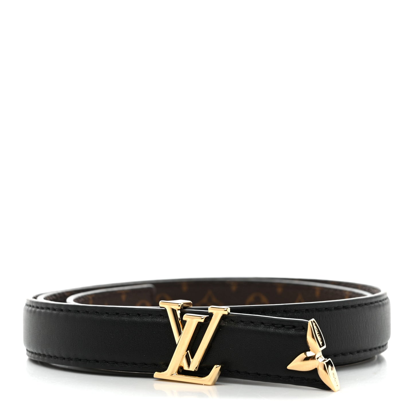 Monogram 20mm Pretty Reversible Belt 75 30 Black