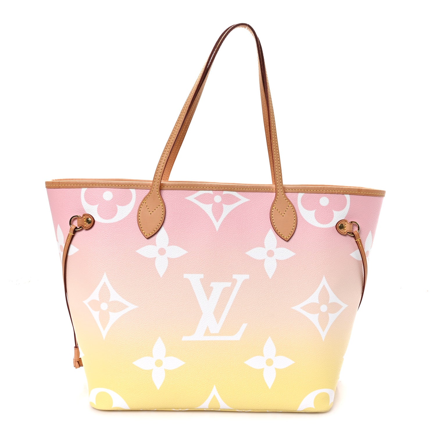 Louis Vuitton Monogram Giant By The Pool Neverfull MM Light Pink 1 of 9