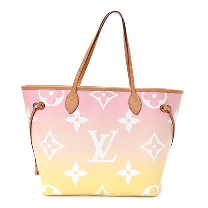 Louis Vuitton Monogram Giant By The Pool Neverfull MM Light Pink 1 of 9