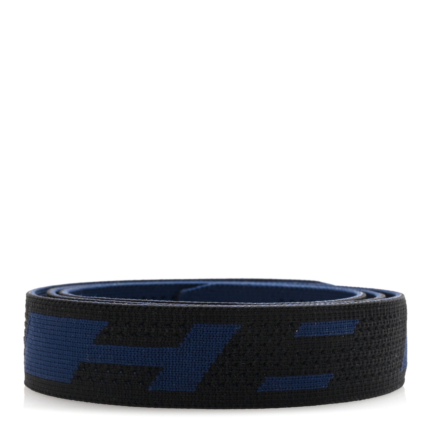 Hermes Nylon Mesh 32mm Sprint Belt Strap M Black Marine 2 of 5