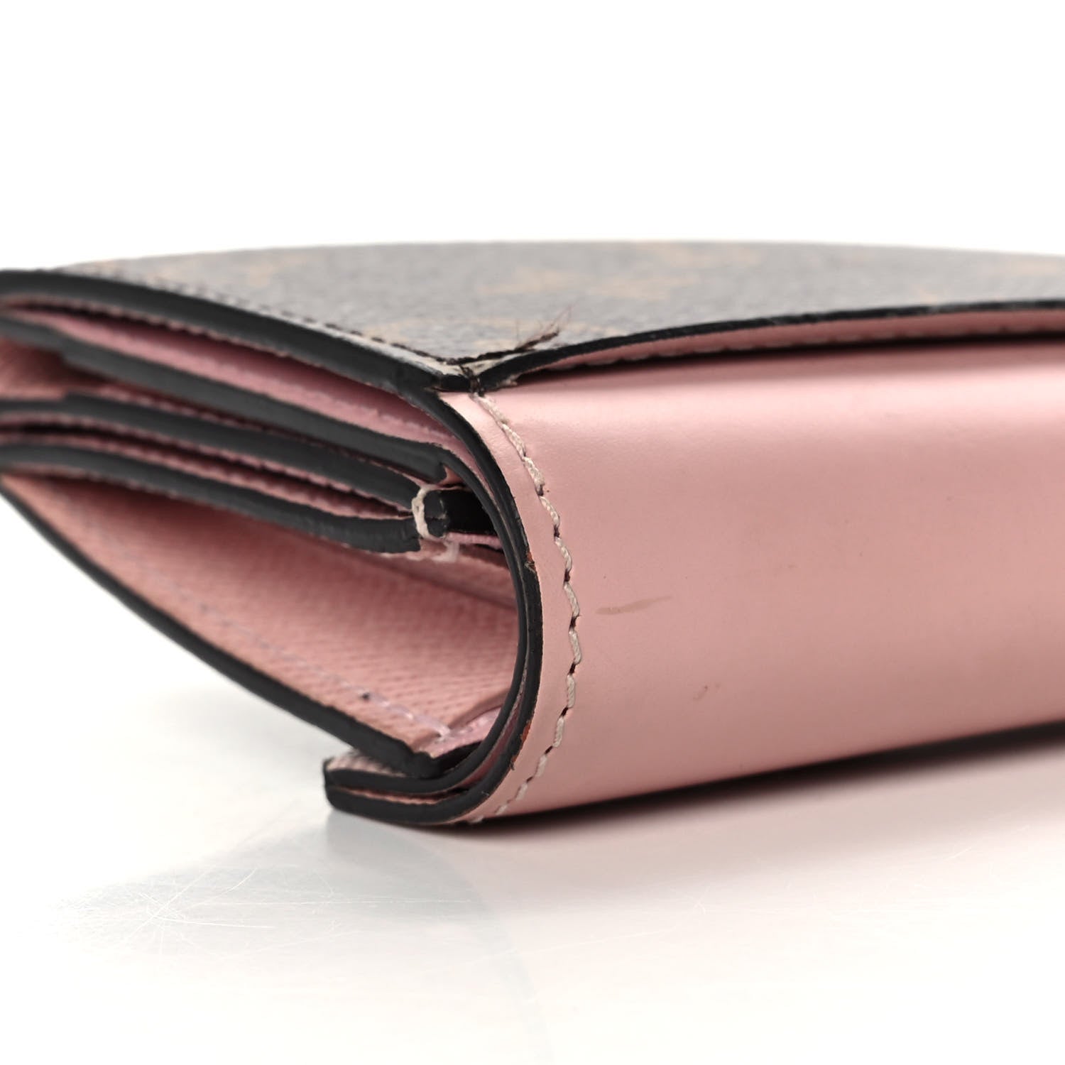 Louis Vuitton Monogram Zoe Wallet Rose Ballerine 11 of 13