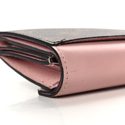 Louis Vuitton Monogram Zoe Wallet Rose Ballerine 11 of 13
