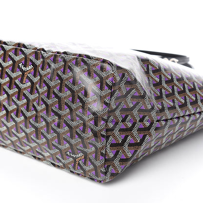 Goyard Goyardine Saint Louis Claire Voie PM Black Violet 9 of 10
