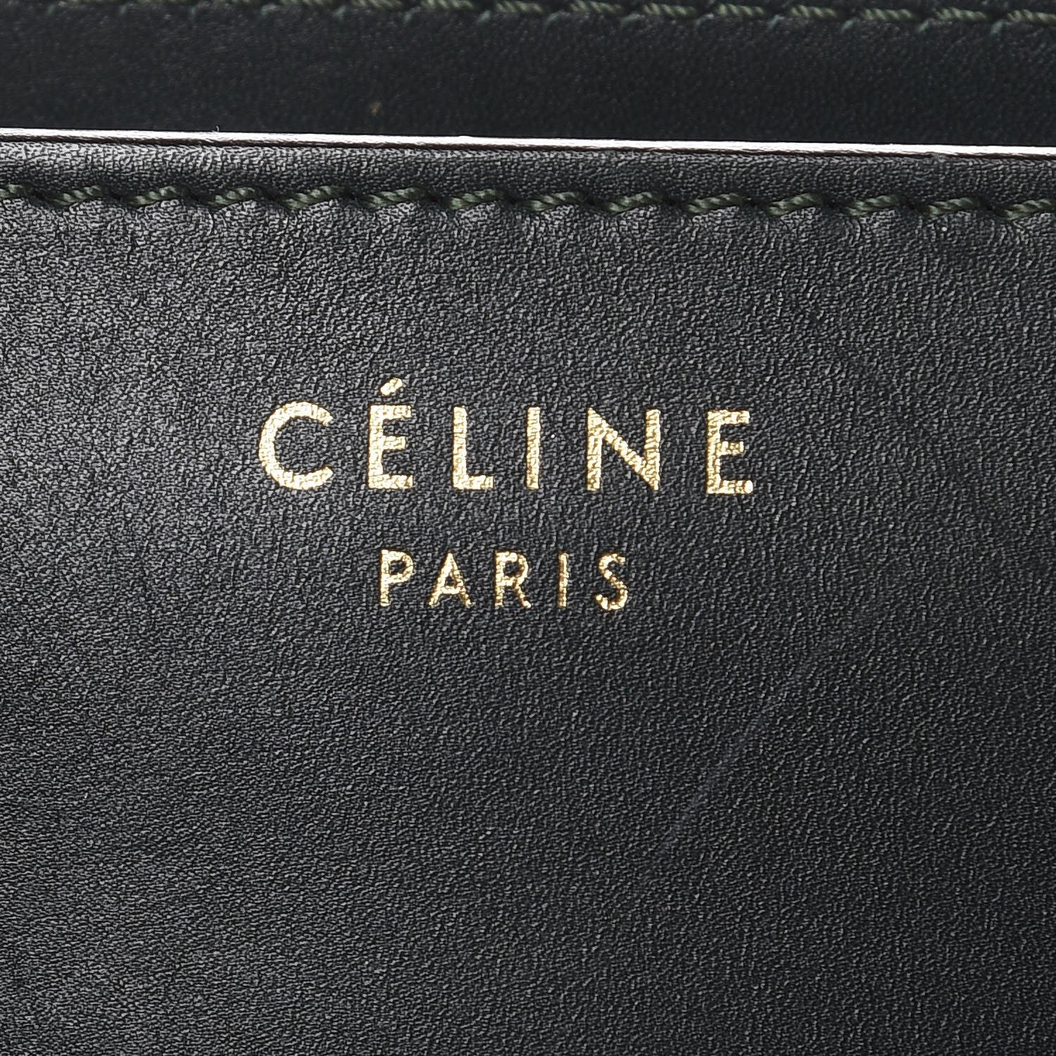 Celine Smooth Calfskin Mini Luggage Emerald 6 of 24