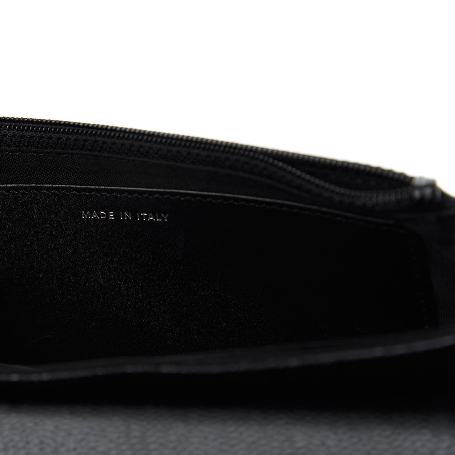 Chanel Caviar Half Moon Wallet On Chain WOC Black 9 of 11