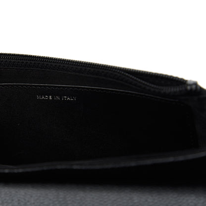Chanel Caviar Half Moon Wallet On Chain WOC Black 9 of 11