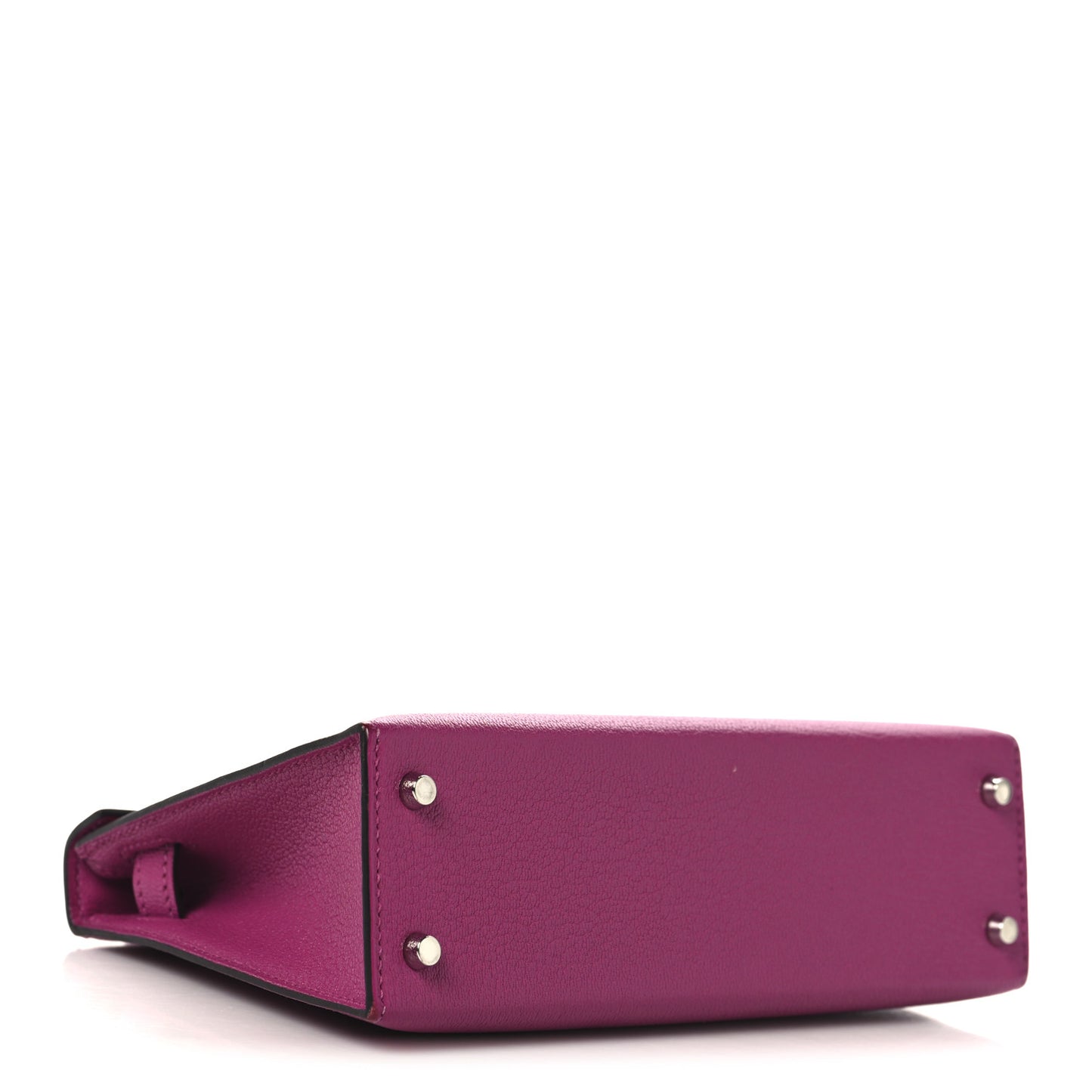 Chevre Mysore Mini Kelly Sellier 20 Rose Pourpre