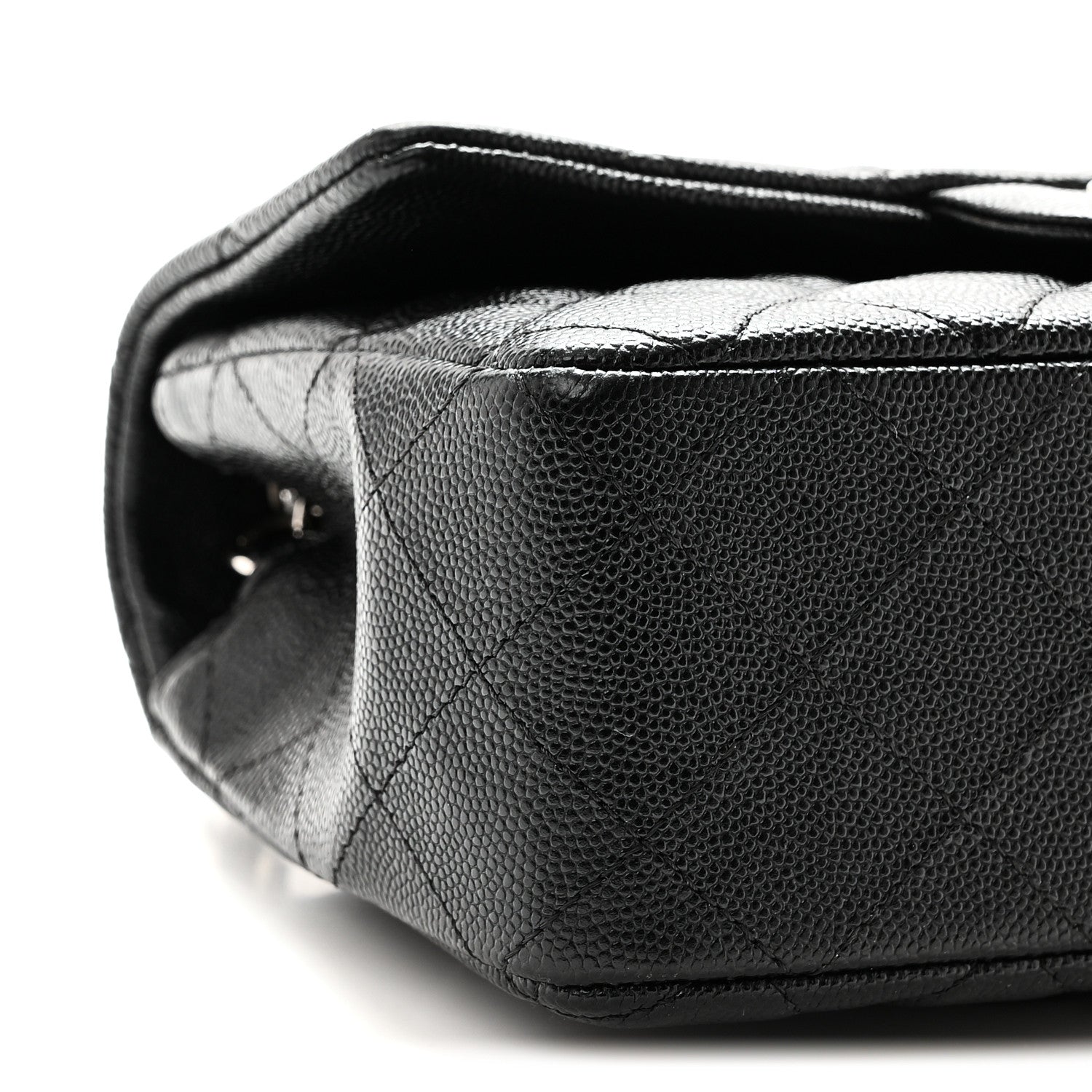 Chanel Caviar Quilted Mini Rectangular Flap Black 9 of 10