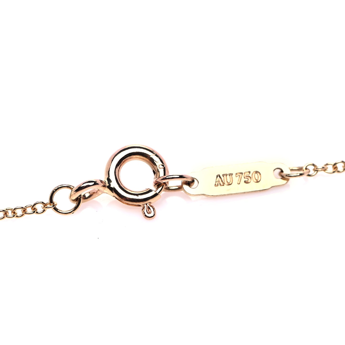 18K Rose Gold Infinity Endless Bracelet