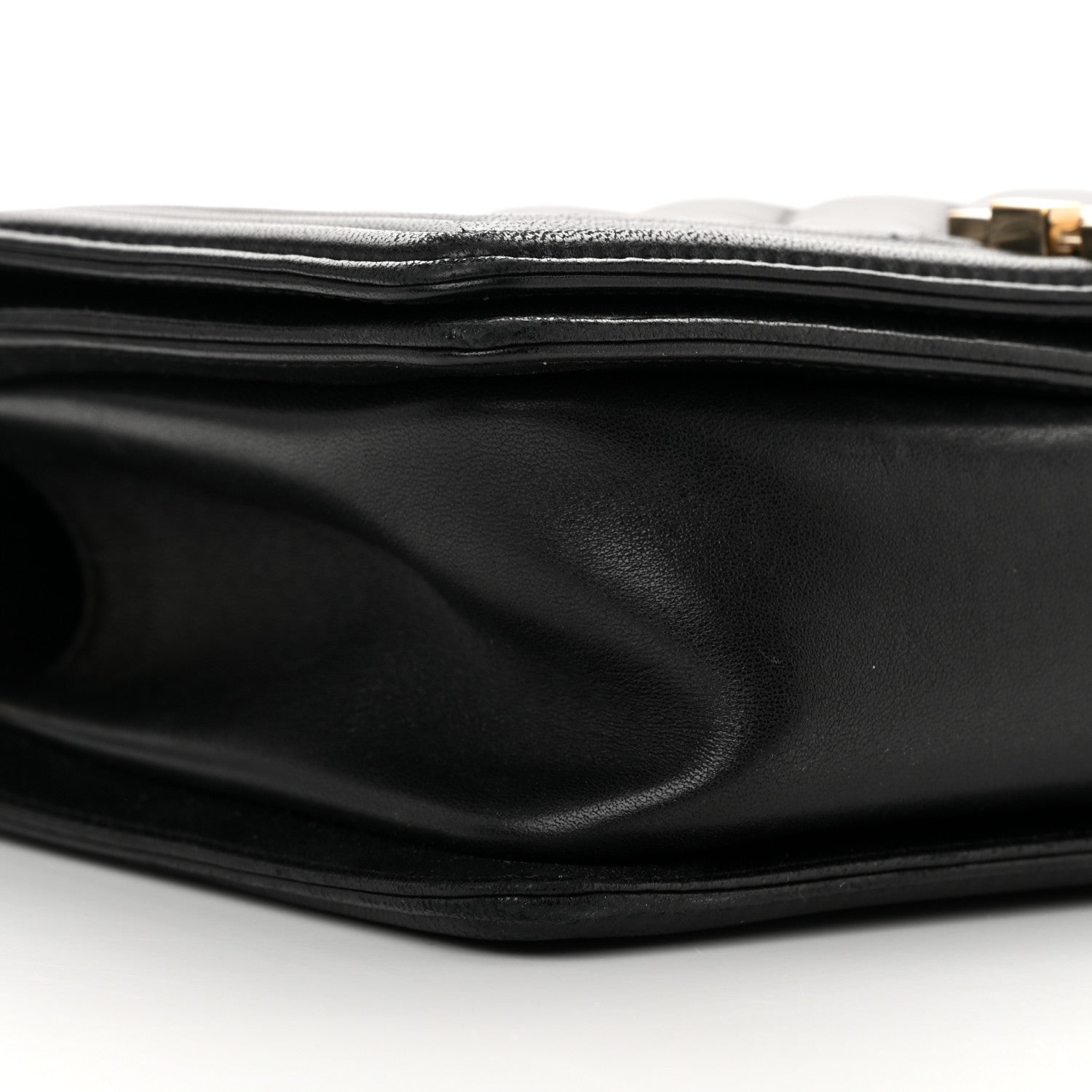 Chanel Lambskin Quilted Medium Boy Flap Black 9 of 15