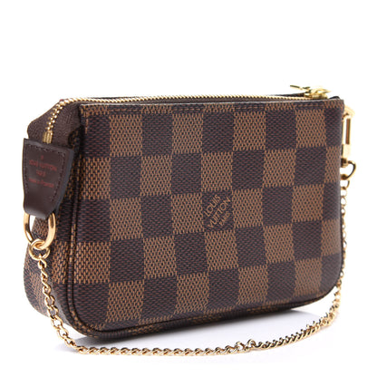 Louis Vuitton Damier Ebene Mini Pochette Accessories 3 of 5