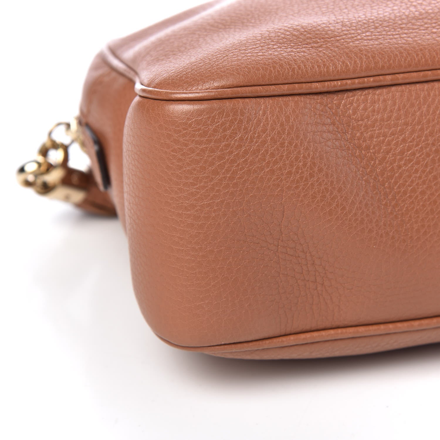 Gucci Pebbled Calfskin Small Soho Bowler Dusty Blush 10 of 11