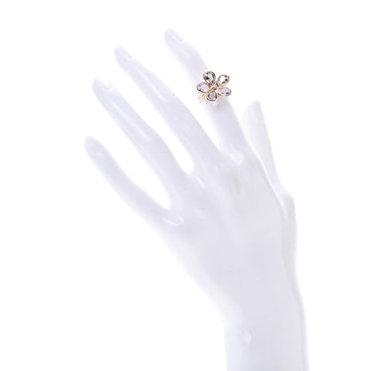 Tiffany 18K Rose Gold Diamond Amethyst Sparklers Flower Ring 46 3.75 2 of 6