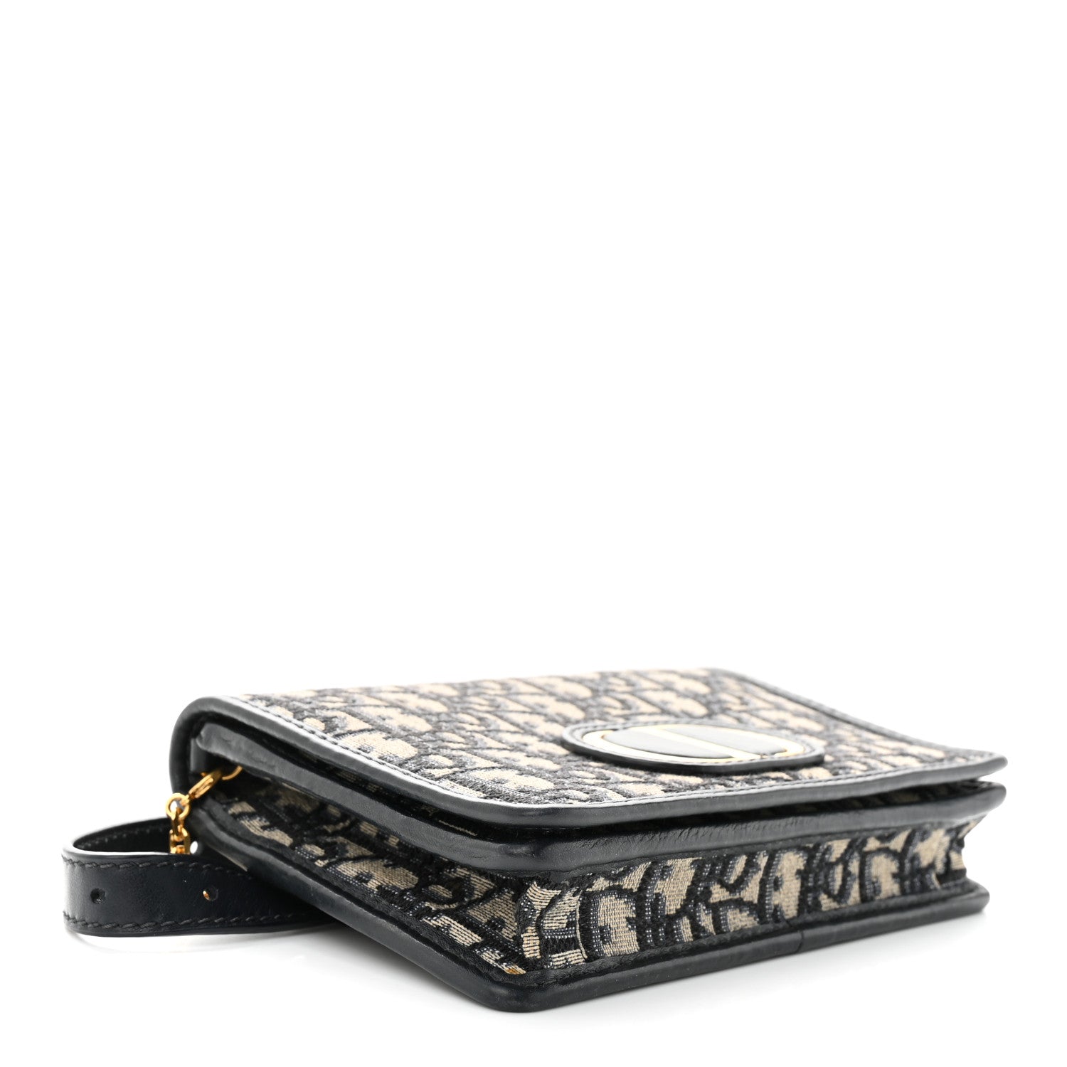 Christian Dior Oblique 30 Montaigne 2-In-1 Pouch Blue 4 of 12