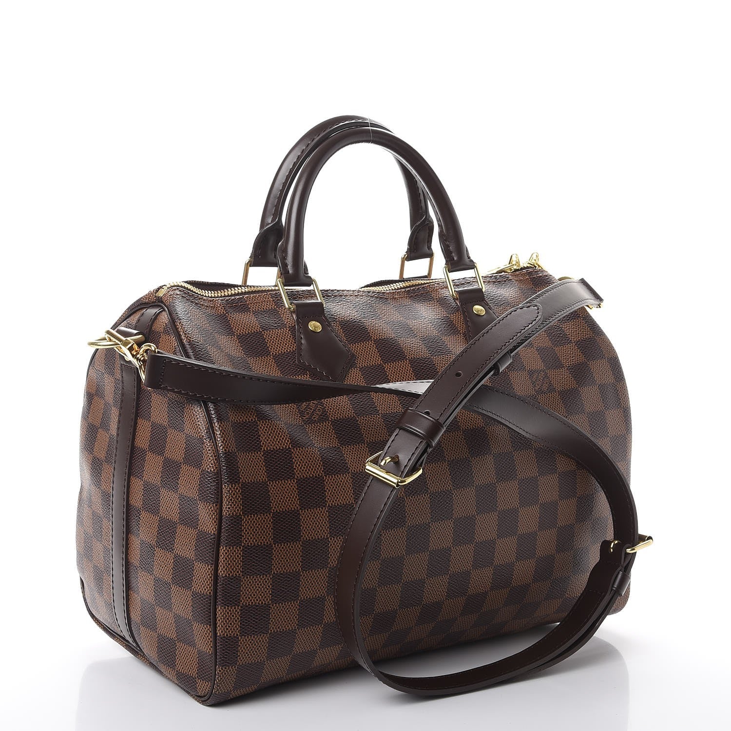 Louis Vuitton Damier Ebene Speedy Bandouliere 30 3 of 7