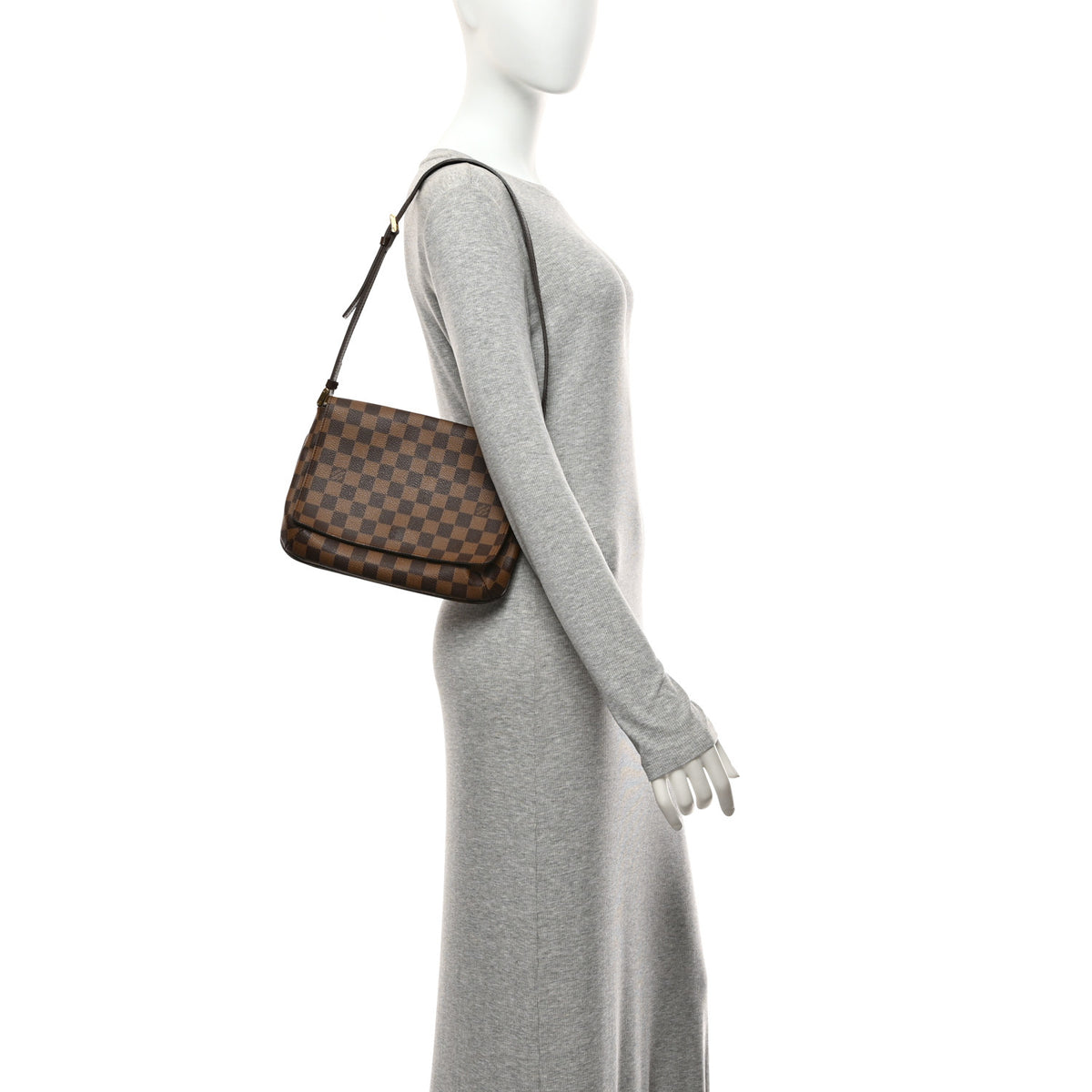 Louis Vuitton Damier Ebene Musette Tango 2 of 10