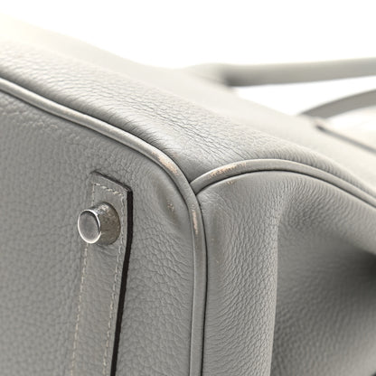 Hermes Togo Birkin 30 Gris Mouette 12 of 13