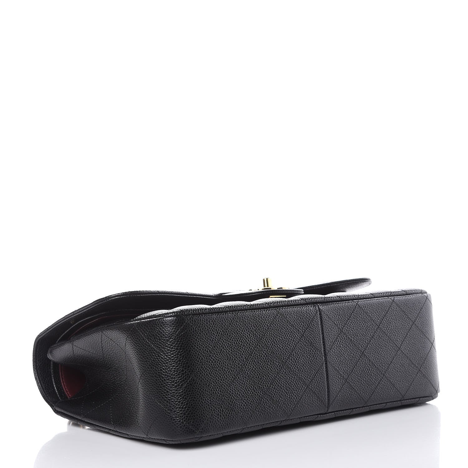 Chanel Caviar Quilted Jumbo Double Flap Black 4 of 9