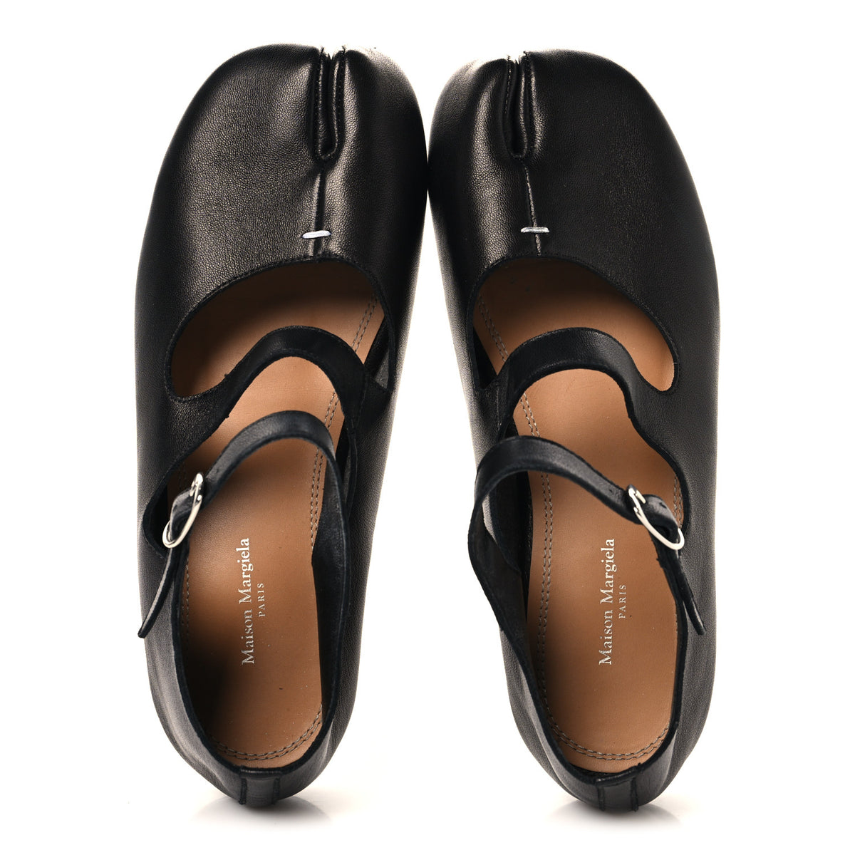 Nappa Tabi Ballet Shoes  37.5 Black