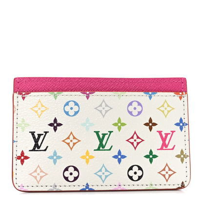 Louis Vuitton LV X TM Monogram Multicolor Card Holder Kawaii Pink 1 of 7