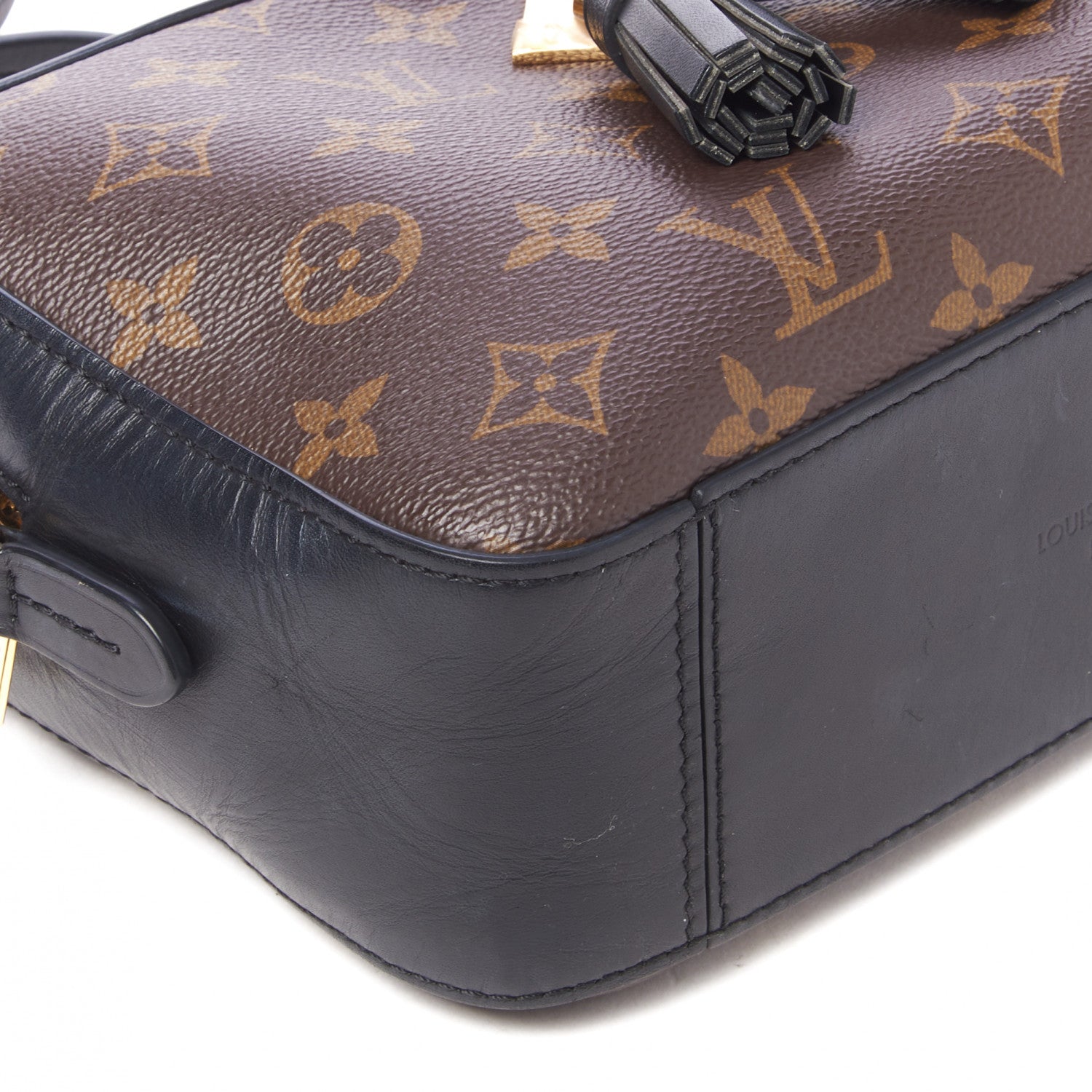 Louis Vuitton Monogram Saintonge Black 6 of 8
