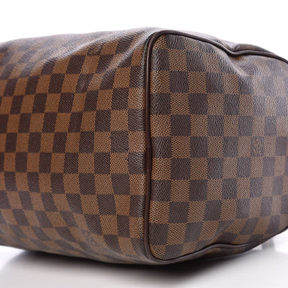 Louis Vuitton Damier Ebene Speedy 30 9 of 11