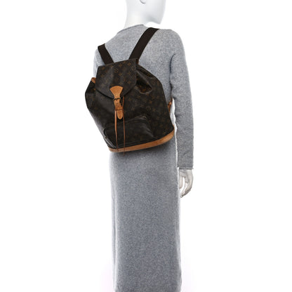 Louis Vuitton Monogram Montsouris GM Backpack 2 of 11