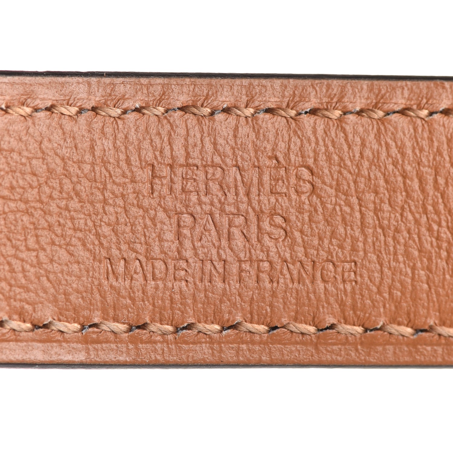Hermes Epsom Kelly Pocket Belt Gold 4 of 9