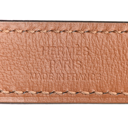 Hermes Epsom Kelly Pocket Belt Gold 4 of 9