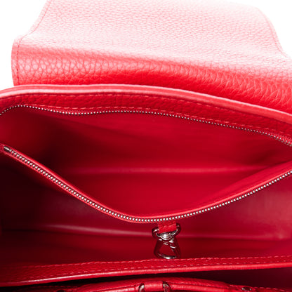 Louis Vuitton Taurillon Capucines PM Rubis 6 of 10