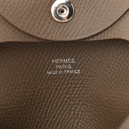 Hermes Epsom Bastia Coin Purse Etoupe 6 of 7