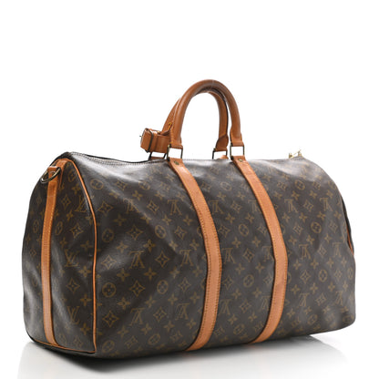 Louis Vuitton Monogram Keepall Bandouliere 50 2 of 13