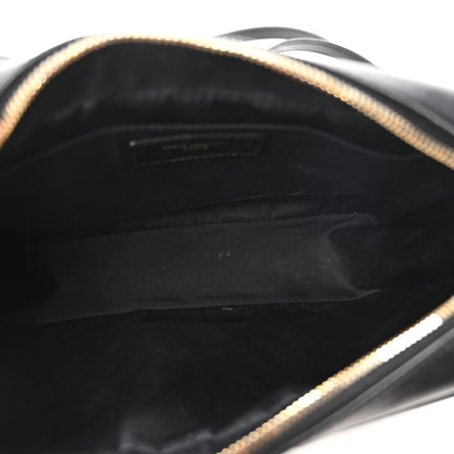 Saint Laurent Calfskin Matelasse Monogram Lou Camera Bag Black 5 of 11