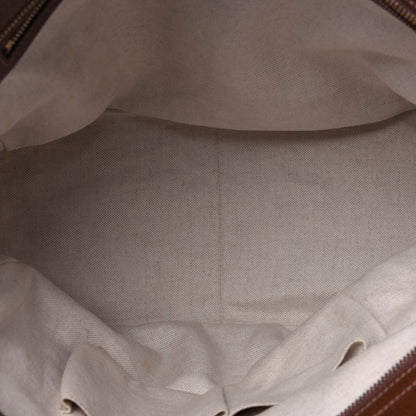 Gucci Monogram Medium Bree Zippered Tote Beige Tabacco 5 of 17