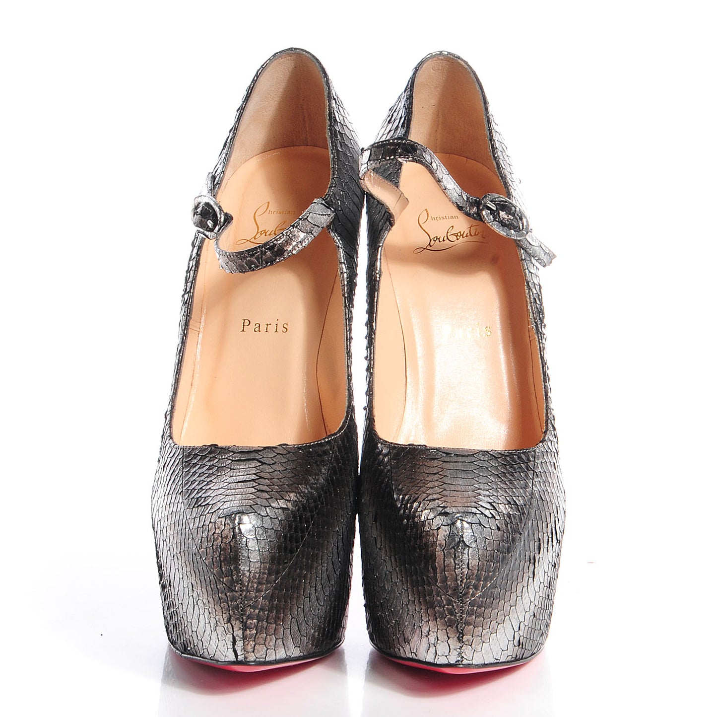 Metallic Watersnake Lady Daf 160 Pumps 40