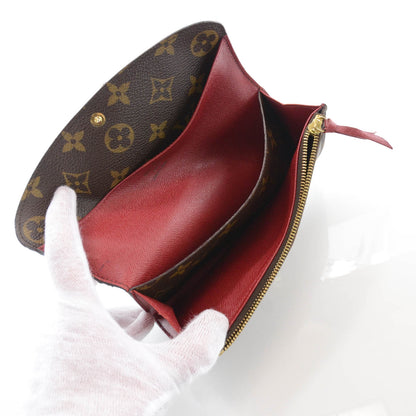 Louis Vuitton Monogram Emilie Wallet Red 4 of 6