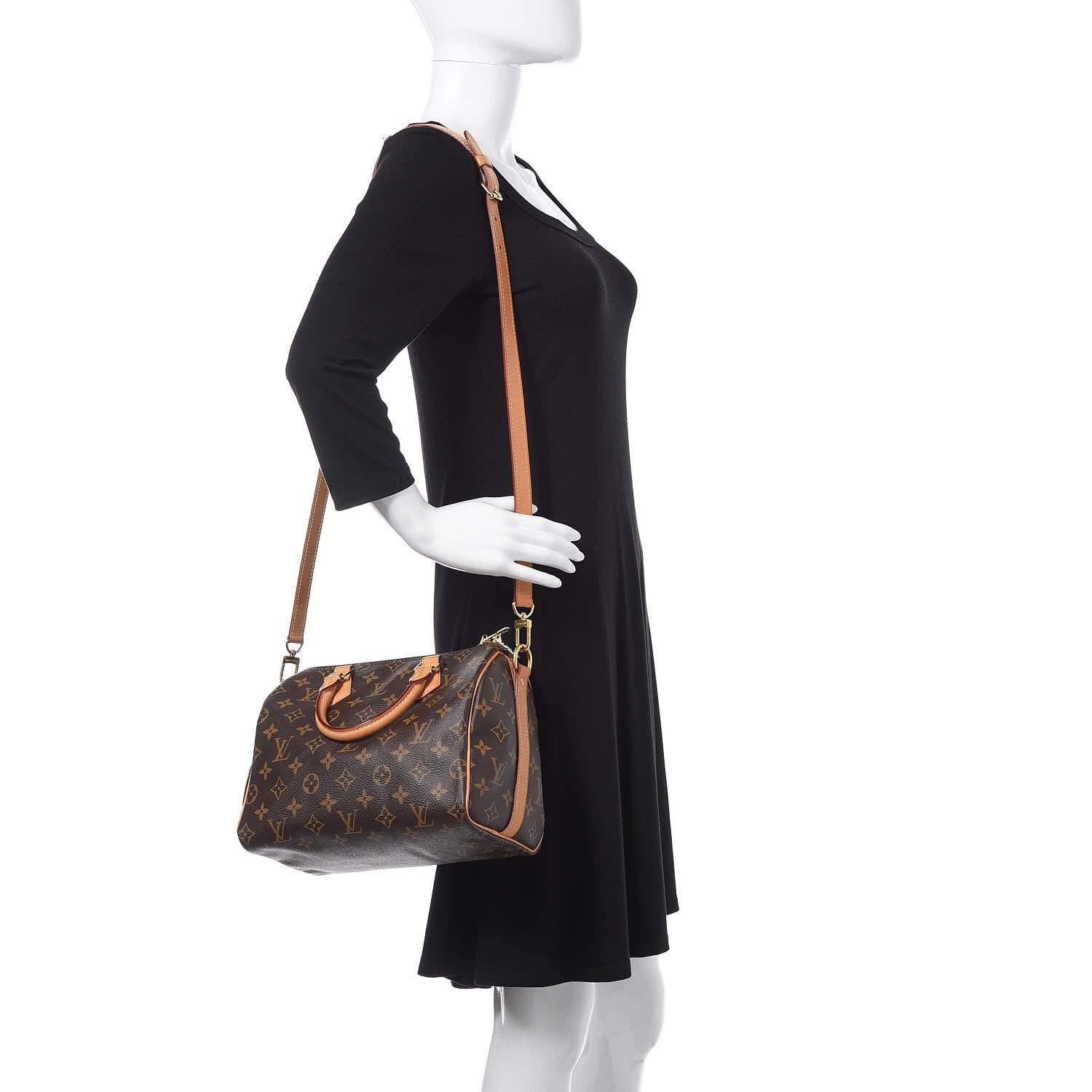 Louis Vuitton Monogram Speedy Bandouliere 25 2 of 11