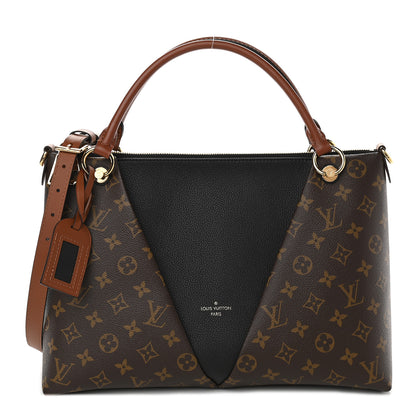 Louis Vuitton Monogram V Tote MM Black 1 of 8
