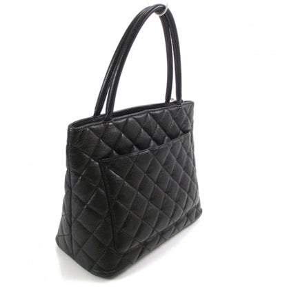 Chanel Caviar Medallion Tote Black 3 of 11
