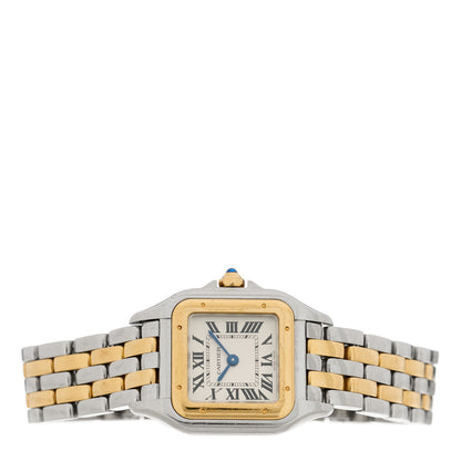 Cartier Stainless Steel 18K Yellow Gold 22mm Panthere Quartz Watch 2 of 5
